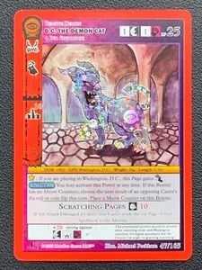 D.C. The Demon Cat 47/165 1st Edition MetaZoo Reverse Holo - Picture 1 of 3