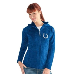 Too Cute! Indianapolis Colts GIII Women's Full Zip Hooded Jacket 2XL   S113 - Picture 1 of 1