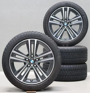 Original BMW 1er F40 2er F44 17 Zoll Winterreifen Felgen 548 Räder DOT20 Q922Q - Bild 1 von 13