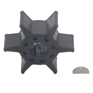 Outboard Water Pump Rubber Impeller & Key for Yamaha 20 25 HP Engine 6L2-44352 - Picture 1 of 6