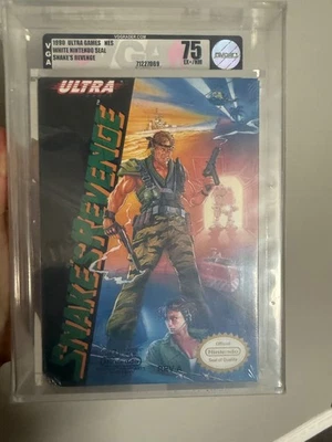 Metal Gear Snake's Revenge Nes (Nintendo, 1990) New Factory Sealed VGA 75 - Image 1 of 4