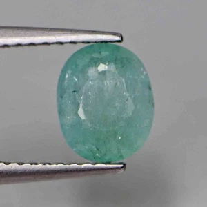 1.80 Cts Natural Paraiba Tourmaline Oval Cut Blue Color Loose Gemstones - Picture 1 of 5