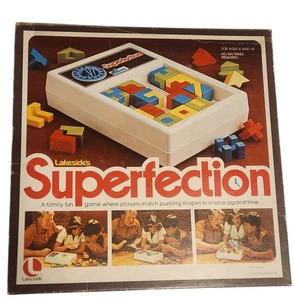 Vtg 1975 Lakeside’s Superfection Puzzle Game - Tested Working - Perfection - Picture 1 of 2