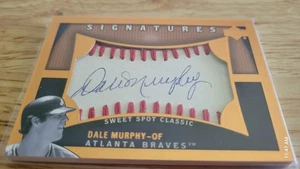 2005 Upper Deck Sweet Spot Classic Signatures Dale Murphy #MU (AU) - Picture 1 of 2