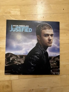 Justin Timberlake Justified Vinyl LP Album Used Excellent Condition - Picture 1 of 3