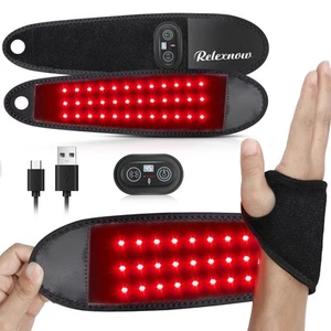 Red Light & Infrared Light for Hands Wrist，Wearable Red Light Wrist Wrap with... - Picture 1 of 7