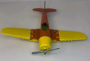 Vintage 1960s HUBLEY Kiddie Toy Flying Circus Thunderbolt Die-Cast Fighter Plane - Picture 1 of 4