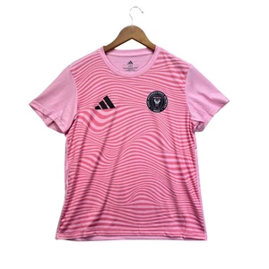 Camiseta Adidas Lionel Messi Inter Miami CF #10 Copa Mundial de Fútbol Hombre Rosa M - Imagen 1 de 7