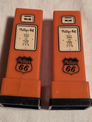 Bomba de gas Phillips 66 saleros y pimenteros Moorman Oil Co. Carroll Iowa bonito  Foto 1 de 4