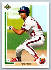 1991  Upper Deck #711 Junior Felix California Angels
