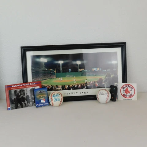 Baseball Lot Framed Fenway Park US Playing Card Deck Champro Clicker Postcards Cover