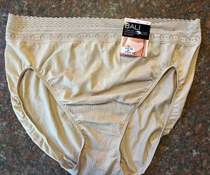 🌸Bali Comfort Revolution Damen-Slip Größe 10/11 Stil 303J hochgeschnitten Höschen neu mit Etikett - Bild 1 von 3
