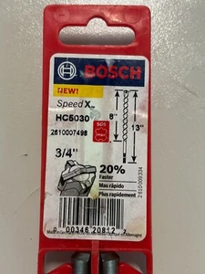 Bosch Speed X HC5030 3/4 x 13 Inch SDS Max Hammer Drill Bit New - Picture 1 of 1