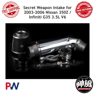 Weapon R Secret Weapon Intake for 2003-2006 Nissan 350Z / Infiniti G35 3.5L V6 - Image 1 of 4