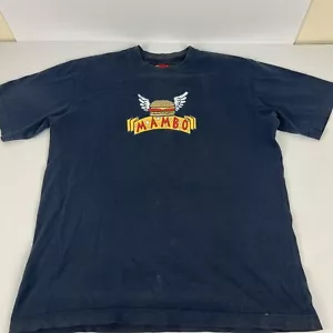 Mambo Rare Vintage 2000 Mens Size S Viva Las Mambos T-Shirt X Elvis Free Post - Picture 1 of 8