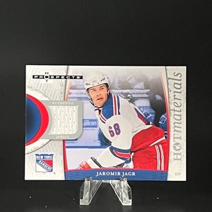 Jaromir Jagr 2007-08 Fleer Hot Prospects Hot Materials #HM-JA Rangers HOF LOOK!!