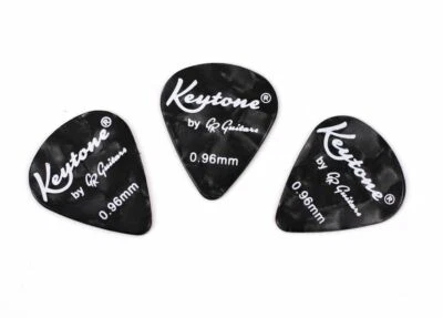 Keytone Picks 3er Set Grey Heavy 0,96mm Gitarrenplektren Grau Pleks Plektrum