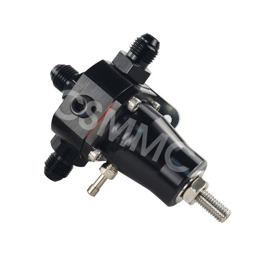 Car PSI Fuel Injection Fuel Pressure Regulator Adjustable 1/8'' NPT Gauge Port - Изображение 1 из 4