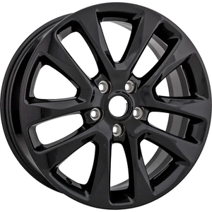 New 20" x 8" Gloss Black Alloy Wheel Rim 2016-2022 for Jeep Grand Cherokee - Picture 1 of 5