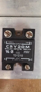 Crydom TD1210 3-32V Input 120V~ 10A Output Solid State Relay - Picture 1 of 3
