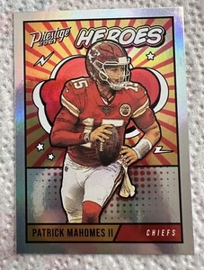 PATRICK MAHOMES 2021 PANINI PRESTIGE NFL FOOTBALL HEROES INSERT CARD HE-3 CHIEFS - Picture 1 of 2