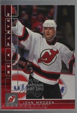 2001 ITG Be A Player Memorabilia Ruby 23rd National Chicago 2002 /10 John Madden