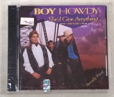 Boy Howdy She'd give anything SEALED NOS NEW CD Curb 1994 Foto 1 de 3