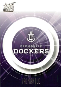 2011 FREMANTLE DOCKERS AFL Card CLUB LOGO - Picture 1 of 2