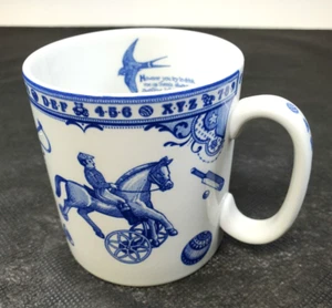 Vintage Spode Edwardian Childhood Mug Blue & White 3 1/4" Very Good - Picture 1 of 15