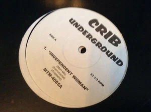 Crib Underground - Independent Woman - LP 12" Single Exc Cond - Foto 1 di 1