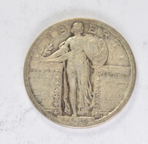 1919 Standing Liberty Quarter VG Cover