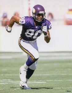 CHRIS CARTER 1994 MINNESOTA VIKINGS 8X10 PHOTO - Picture 1 of 1