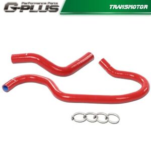 2* Silicone Upper Lower Radiator Hose Fit For CHEVROLET SILVERADO 1500 99-06 red