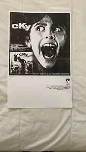 CKy 2000 Tour Flyer Poster Disengage The Simulator. Volcom Entertainment Era. - Picture 1 of 3