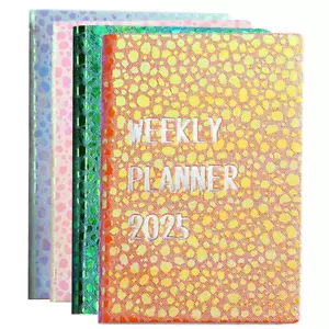 1PC Portable Weekly Planner 2025 Small A7 Daily Plan Book Pocket Daily Notebook - Picture 1 of 16