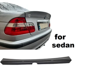 bmw E46 CSL trunk lip spoiler M3 BEST FIT csl spoiler lip 4 door sedan ducktail - Bild 1 von 12