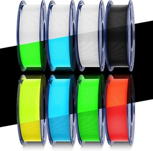 Filamento de impresora 3D PLA SUNLU Brilla en la oscuridad 1 kg 1,75 mm Limpiamente Herido Luminoso - Imagen 1 de 19