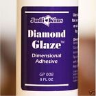 DIAMOND GLAZE Judi Kins Adhesive 8oz LARGE BOTTLE Pendant Sealer Resin Craft
