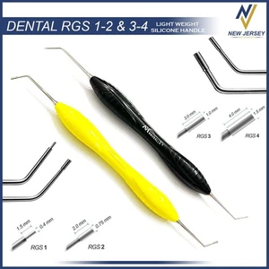 Dental Instrument RGS 1-2 / 3-4 Silicone Handle Depth Dimensions for Restoration - Picture 1 of 5