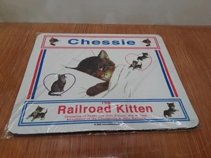 Chessie The Railroad Kitten Mouse Pad 2002 - Picture 1 of 8
