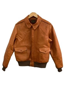 Buzz Rickson's HORSE HIDE A-2 Flight Jacket Size40 Horse Leather BR80411 30-1415 - Picture 1 of 5