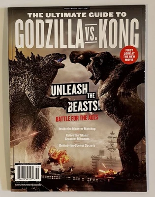 The Ultimate Guide to GODZILLA VS. KONG Magazine (2021 Centennial Media) - Image 1 of 2