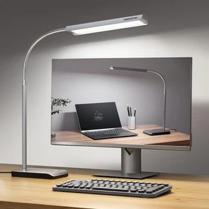 LED Desk Lamp, 12W Reading Desk Lamp for Office Home with 60 Lighting Modes, ... - Picture 1 of 9