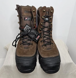 Rocky Men's Hunting VP Lace Up Brown Boots 8W - Picture 1 of 6