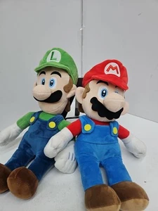 2017 Little Buddy All Star Mario And Luigi Plush Toy - Picture 1 of 11
