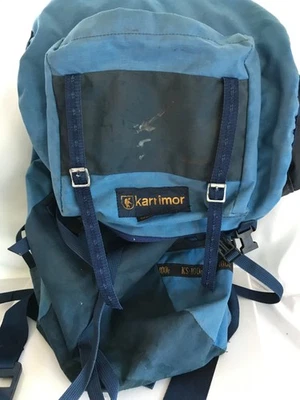 Karrimor Good Earth Ks-100e Vintage Blue Backpack 40L Good shape just dirty. - Image 1 of 4