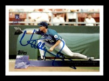 WALLY JOYNER SIGNED 1996 TOPPS #386 KANSAS CITY ROYALS