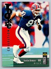 Justin Armour Collector's Choice Update 1995 U5 Buffalo Bills   RC