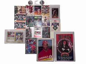 Ozzie Smith 20-teiliges Set Karten und Erinnerungsstücke - Bild 1 von 4