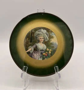 Antique Flue Cover, Victorian Woman - Picture 1 of 6